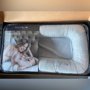 DockATot Deluxe+ Dock - Cloud Grey 0-8 months